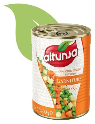 Canned Vegetable Mix (Garnish)